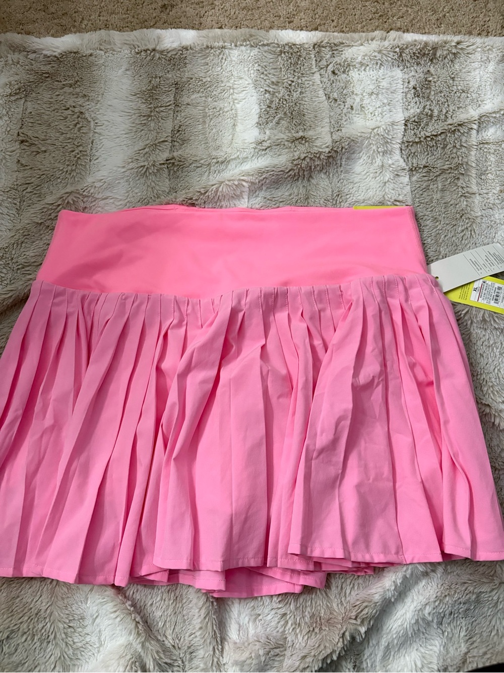 Target Pink Pleated A-Line Skirt